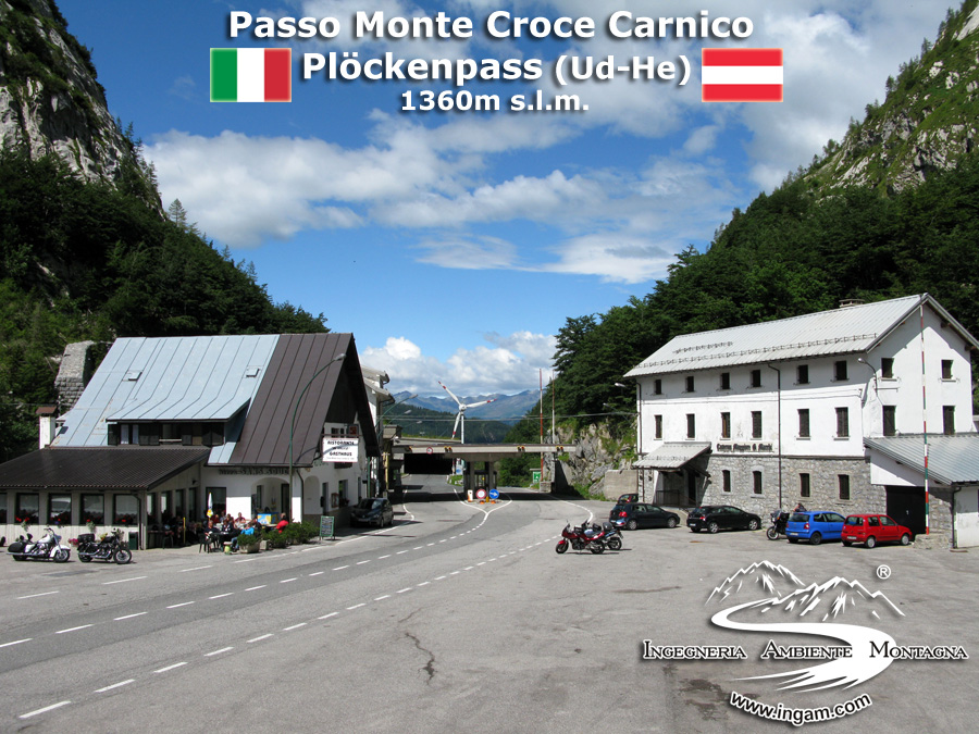 Passo di Monte Croce Carnico -  Plockenpass